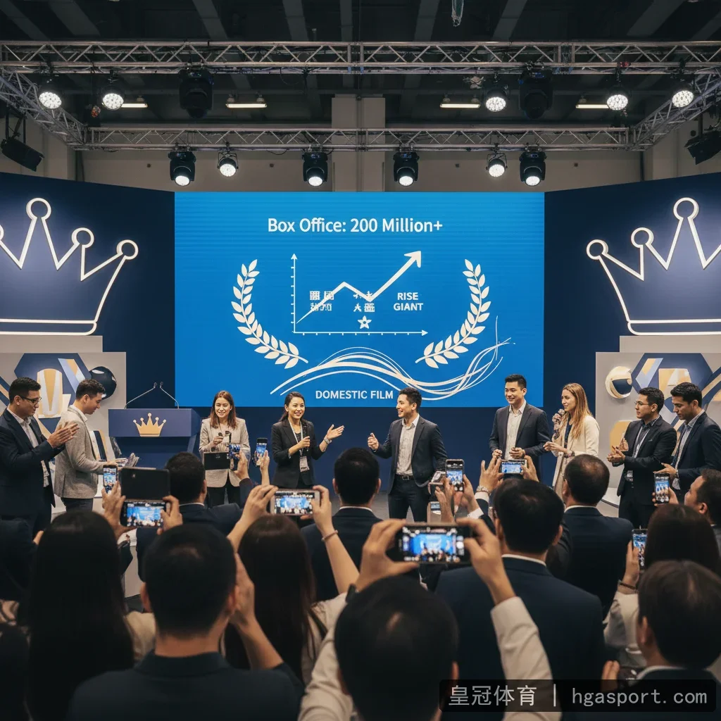 皇冠体育 - 《巨星崛起》票房首日突破2亿，刷新年度国产电影纪录 配图1